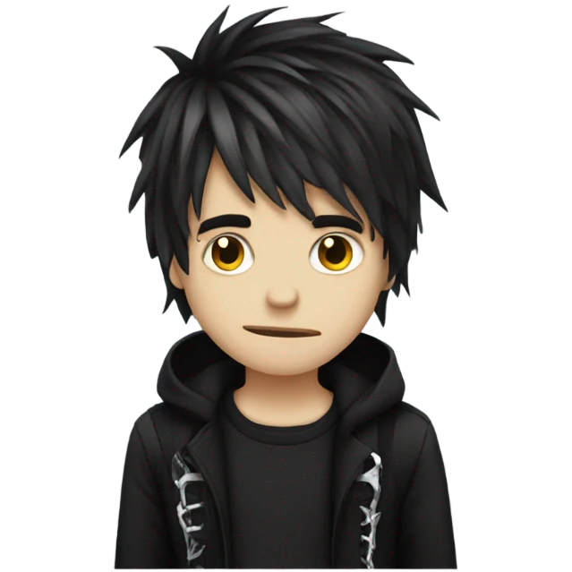 Emo boy  emoji