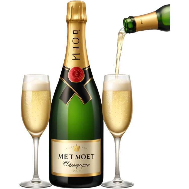moet champagne emoji