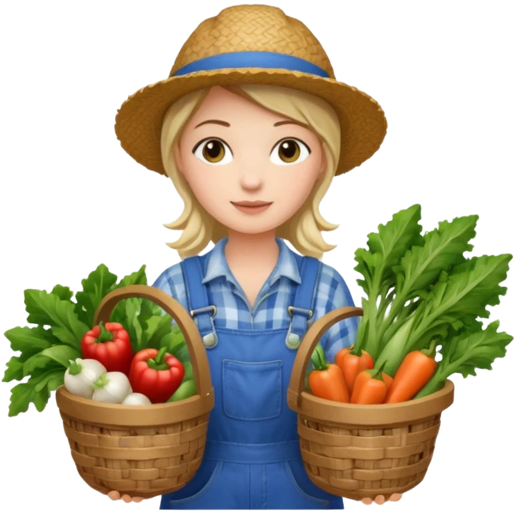female farmer emoji