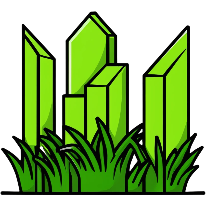 Minecraft grass block emoji