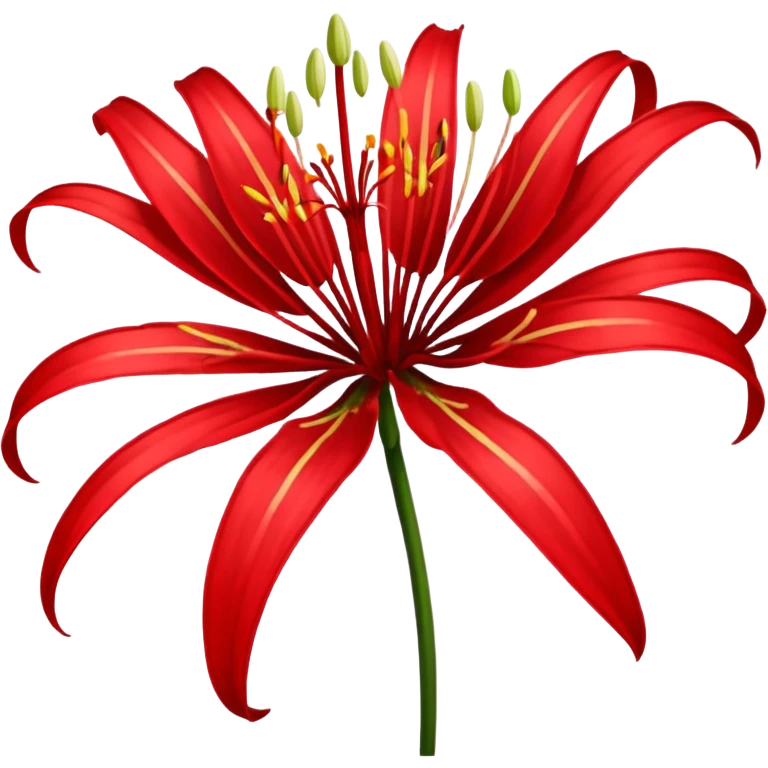 Red spider lily emoji