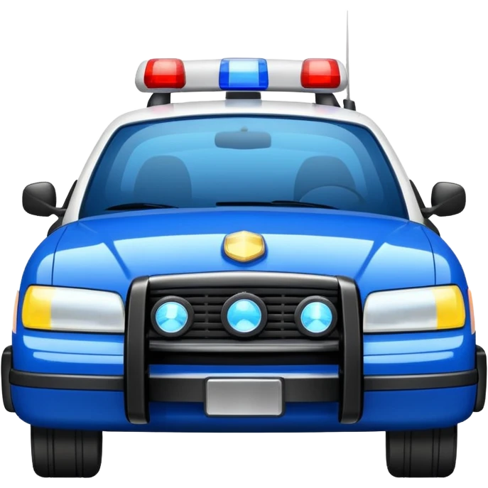 police car emoji