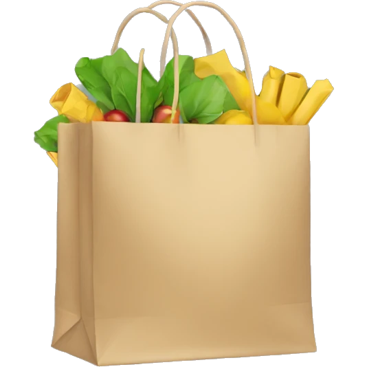 shopping bags  emoji