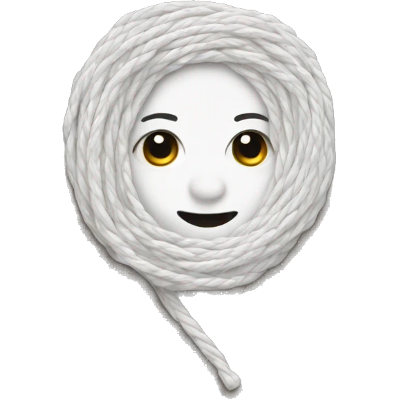 white thread emoji