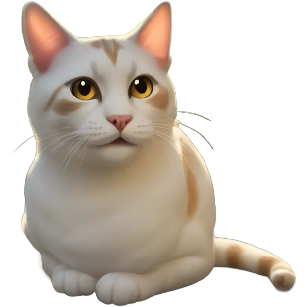 Cat in the sun emoji