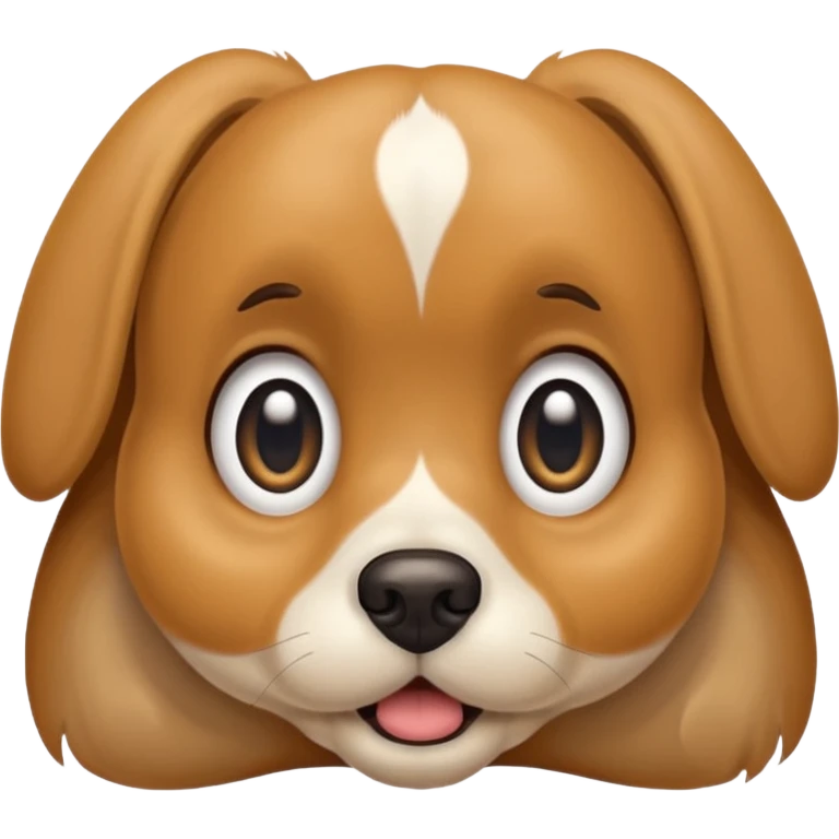 Un chien s'étonne  emoji