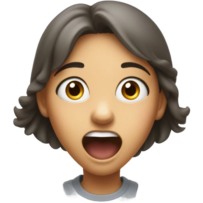 Amazed girl emoji