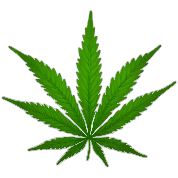Cannabis flower emoji