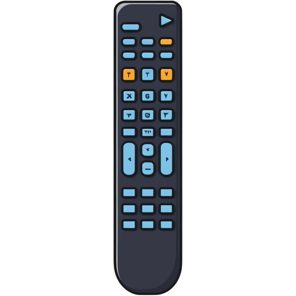 Sony TV remote control emoji