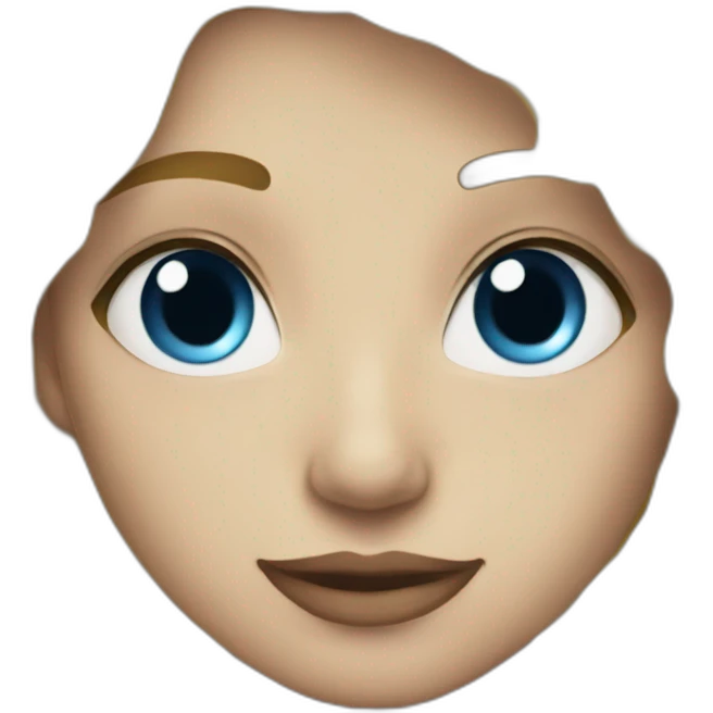 Blonde au yeux bleu emoji