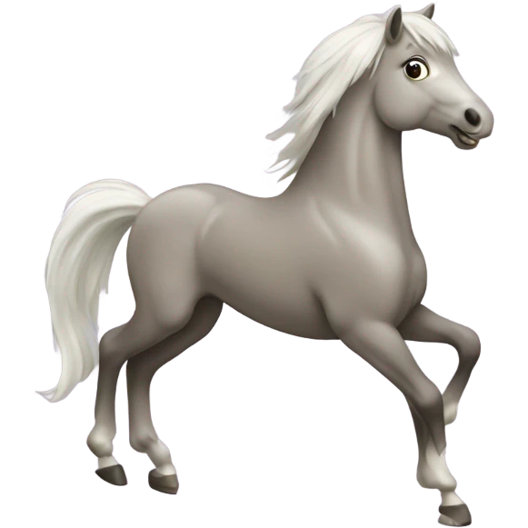 Dancing horse emoji
