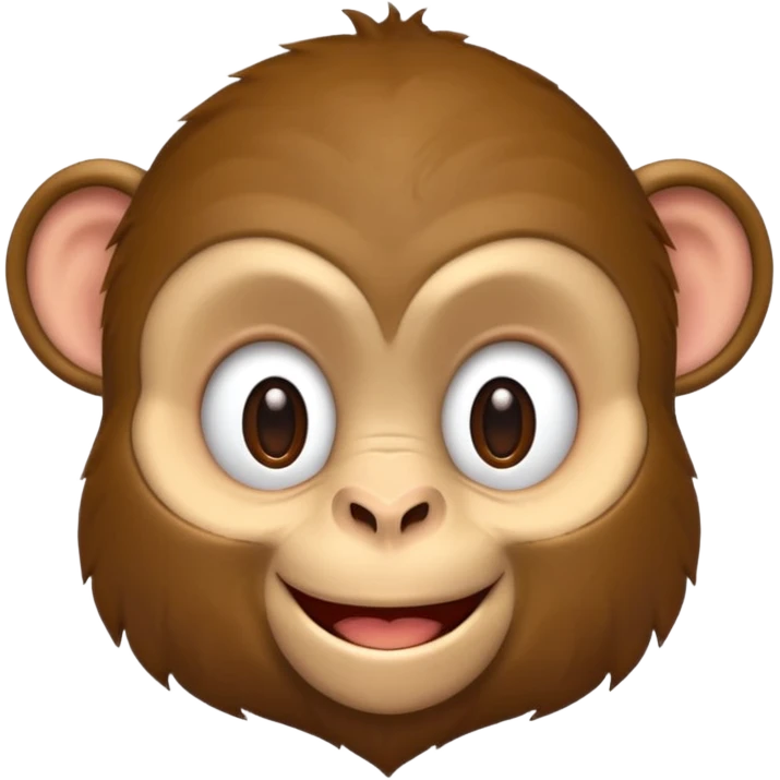chatting monkey emoji