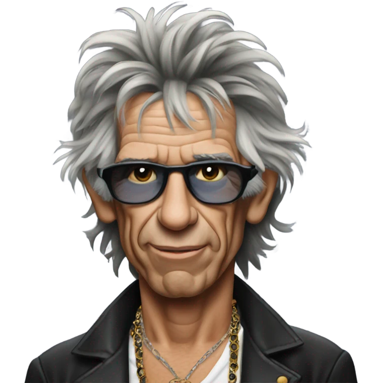 Keith Richards cool emoji