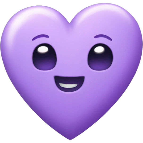 Purple Heart Pastel  emoji