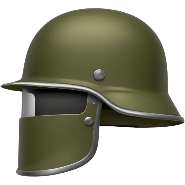 military helmet rigid emoji