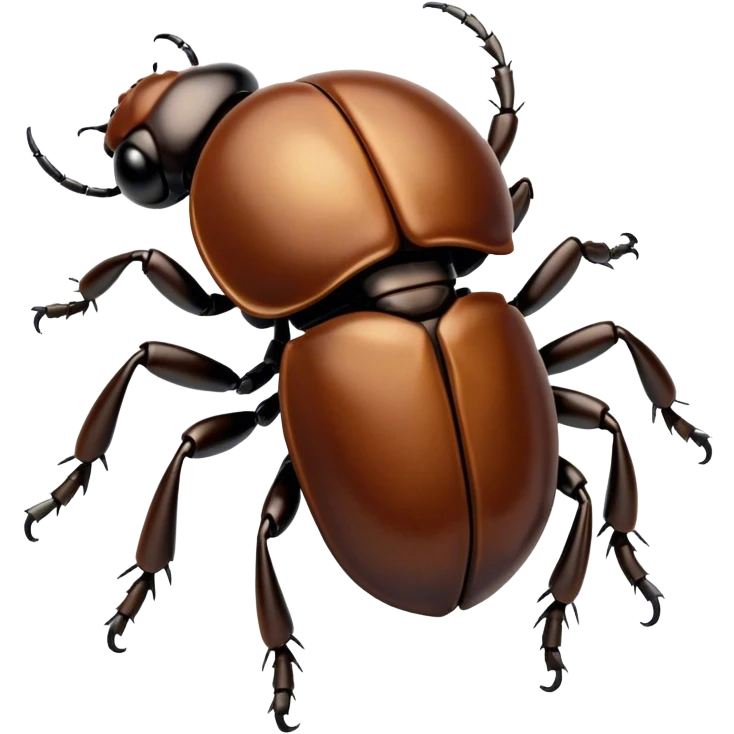 Dung beetle emoji