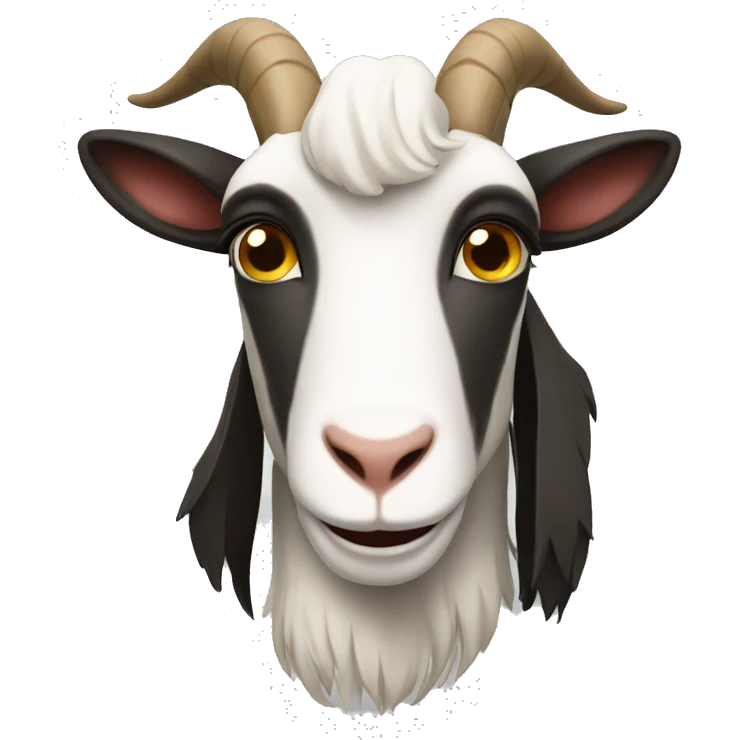 Show goat emoji