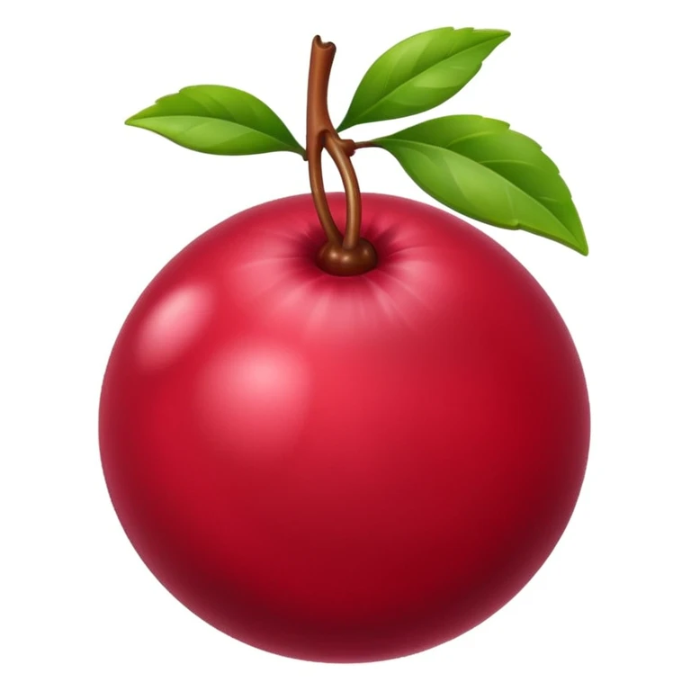 Cranberry emoji