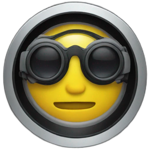 Goggles on speaker  emoji