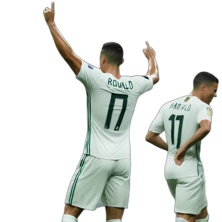 ronaldo celebration emoji
