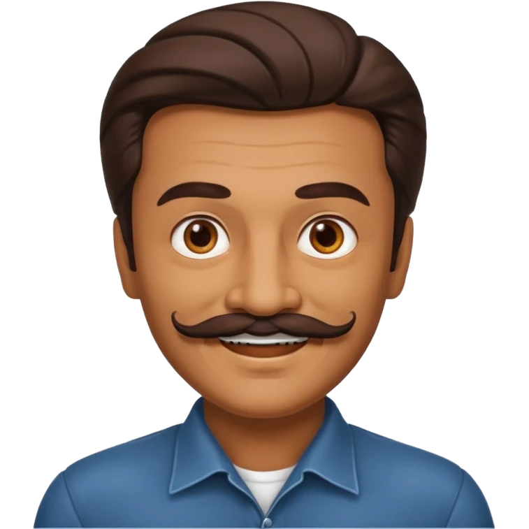 Rajnikant face emoji