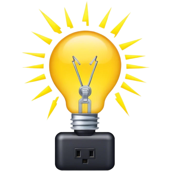 Electricity  emoji