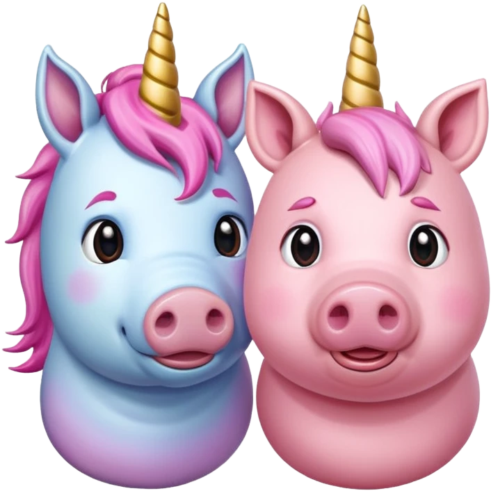 🦄🐖 emoji
