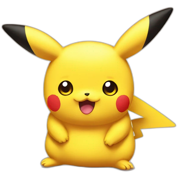 Fat pickachu emoji