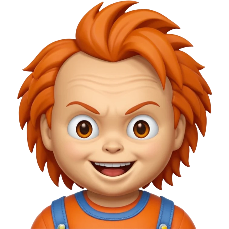 Un emojin de chuky emoji
