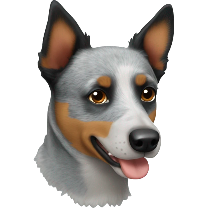 blue heeler dog emoji