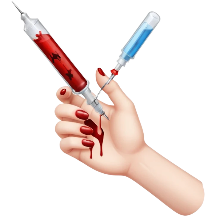 YUNG VAMP LIFE hand emoji