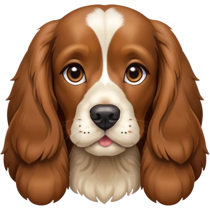 Английский кокер спиниель emoji
