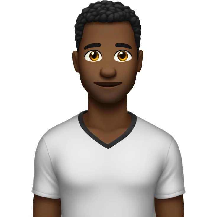 😐🤷🏾‍♂️ emoji