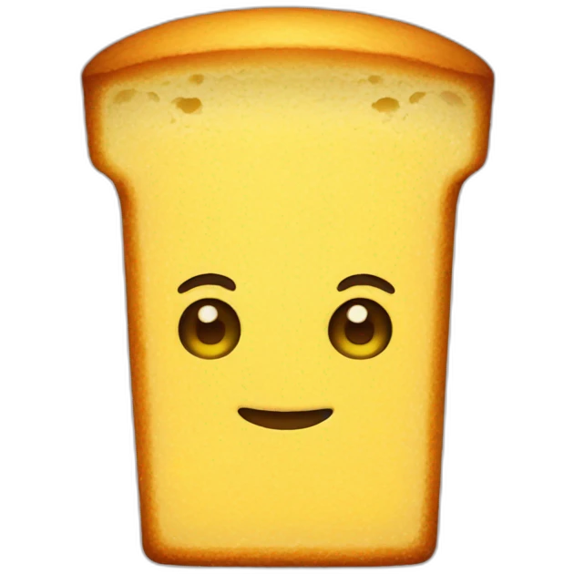 cornbread with a face emoji