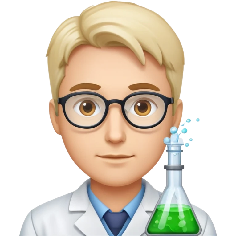 scientist realistic emoji