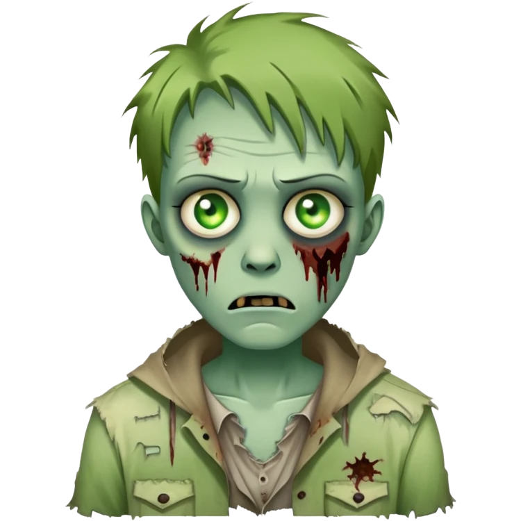 Non binary zombie  emoji