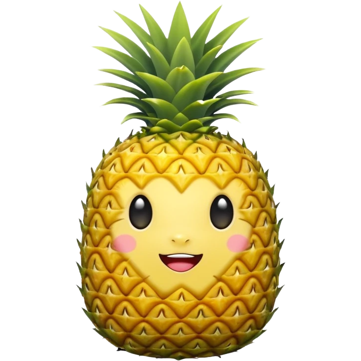 Pineapple labubu emoji
