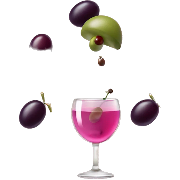 pink martini with olives emoji