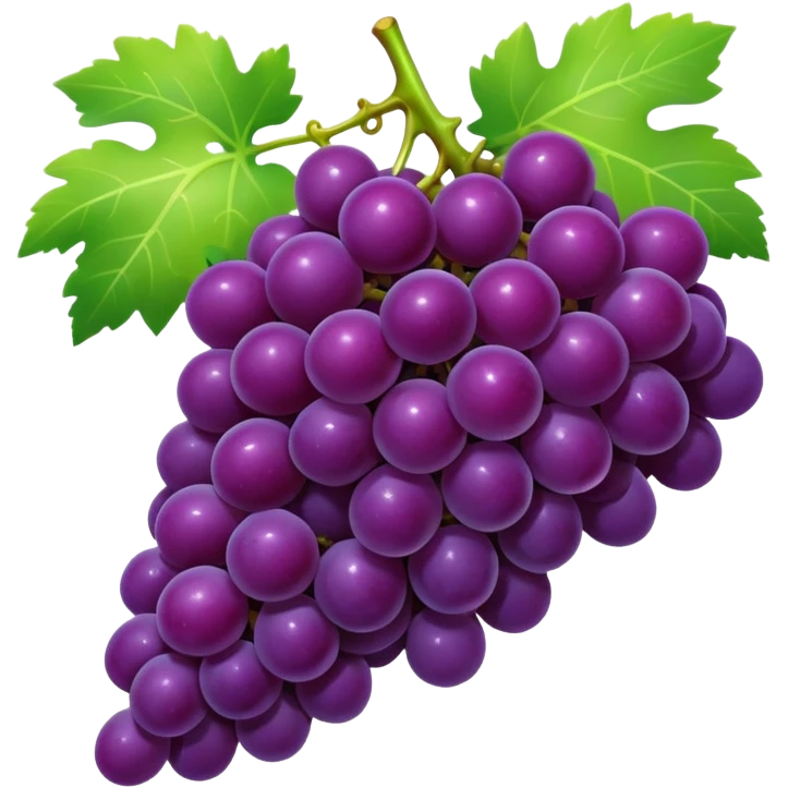 a grapes icon dark emoji