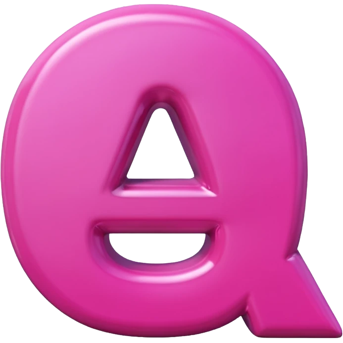  pink letter A emoji  emoji