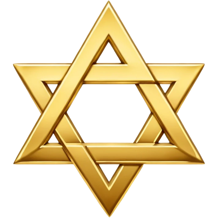 jew symbol with NO! writing  emoji