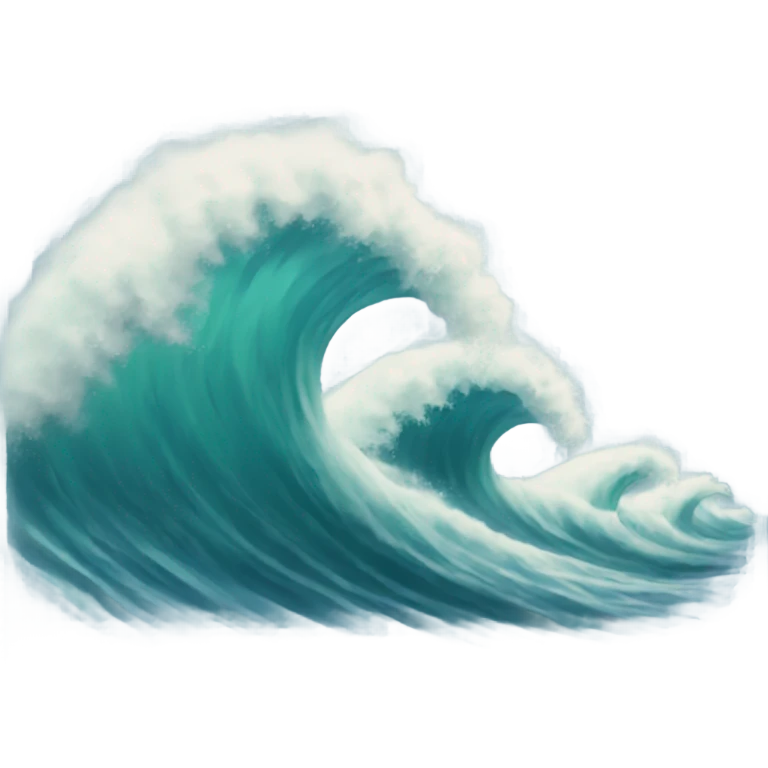 wave emoji