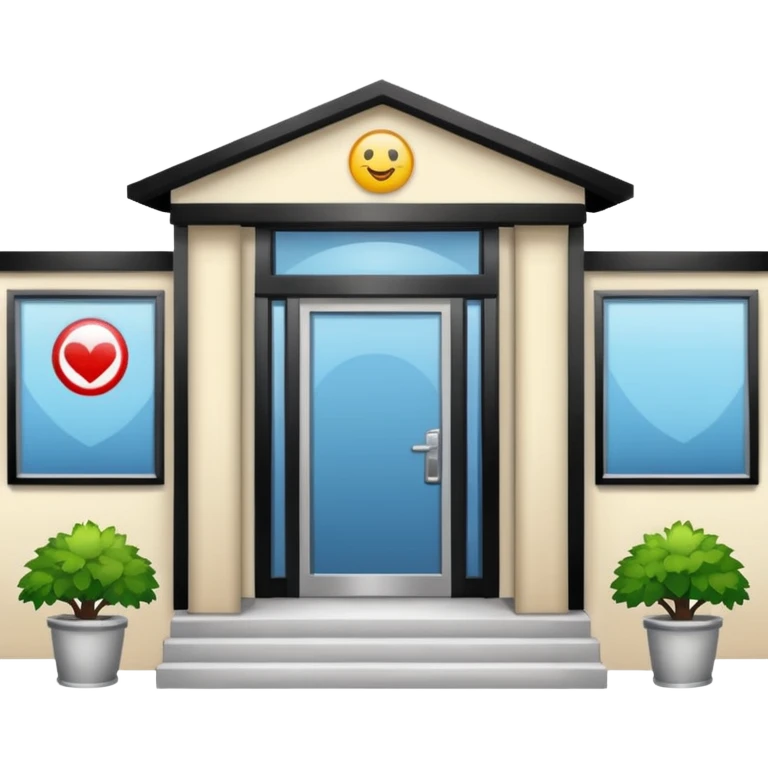 rehabilitation clinic entrance emoji