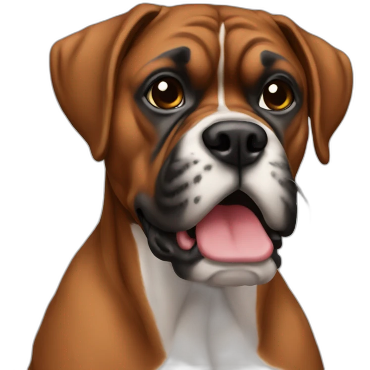 Boxer emoji