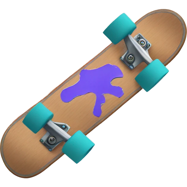 skateboard broken emoji