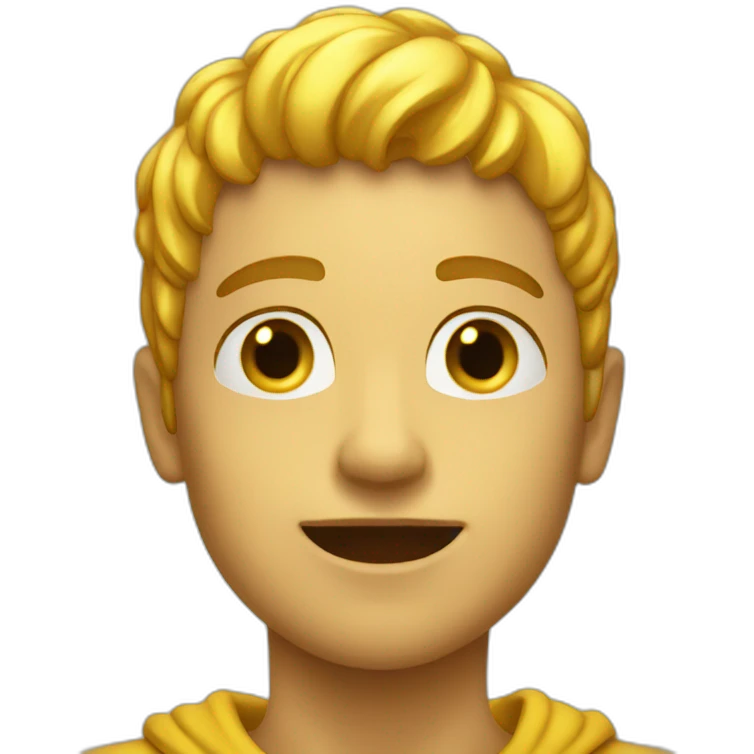 Golden rain emoji