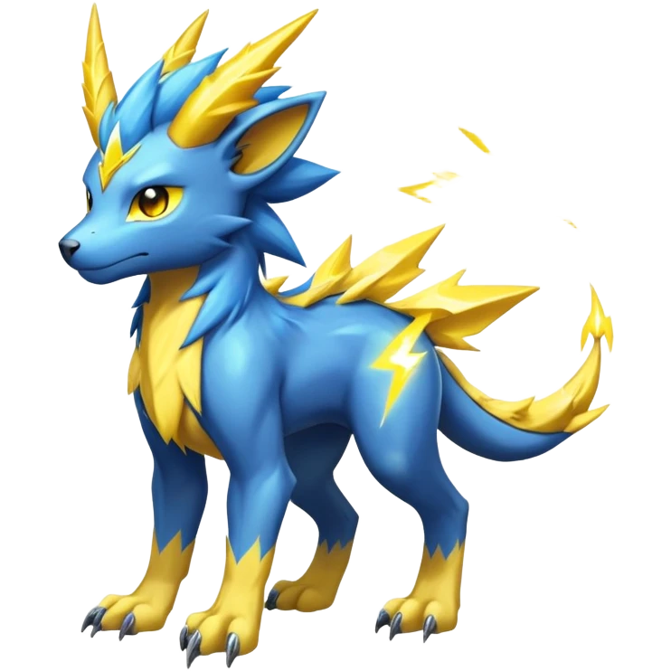 Manectric-Lucio-Draco-Fakémon-hybrid-creature (full body), 4 legs emoji