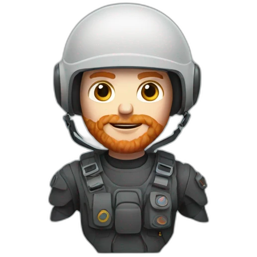 curly ginger drone operative emoji