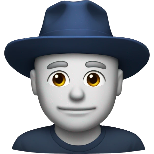 Sigma with hat emoji