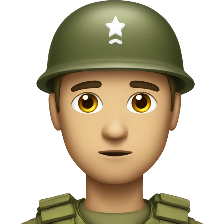 Unhappy solder emoji